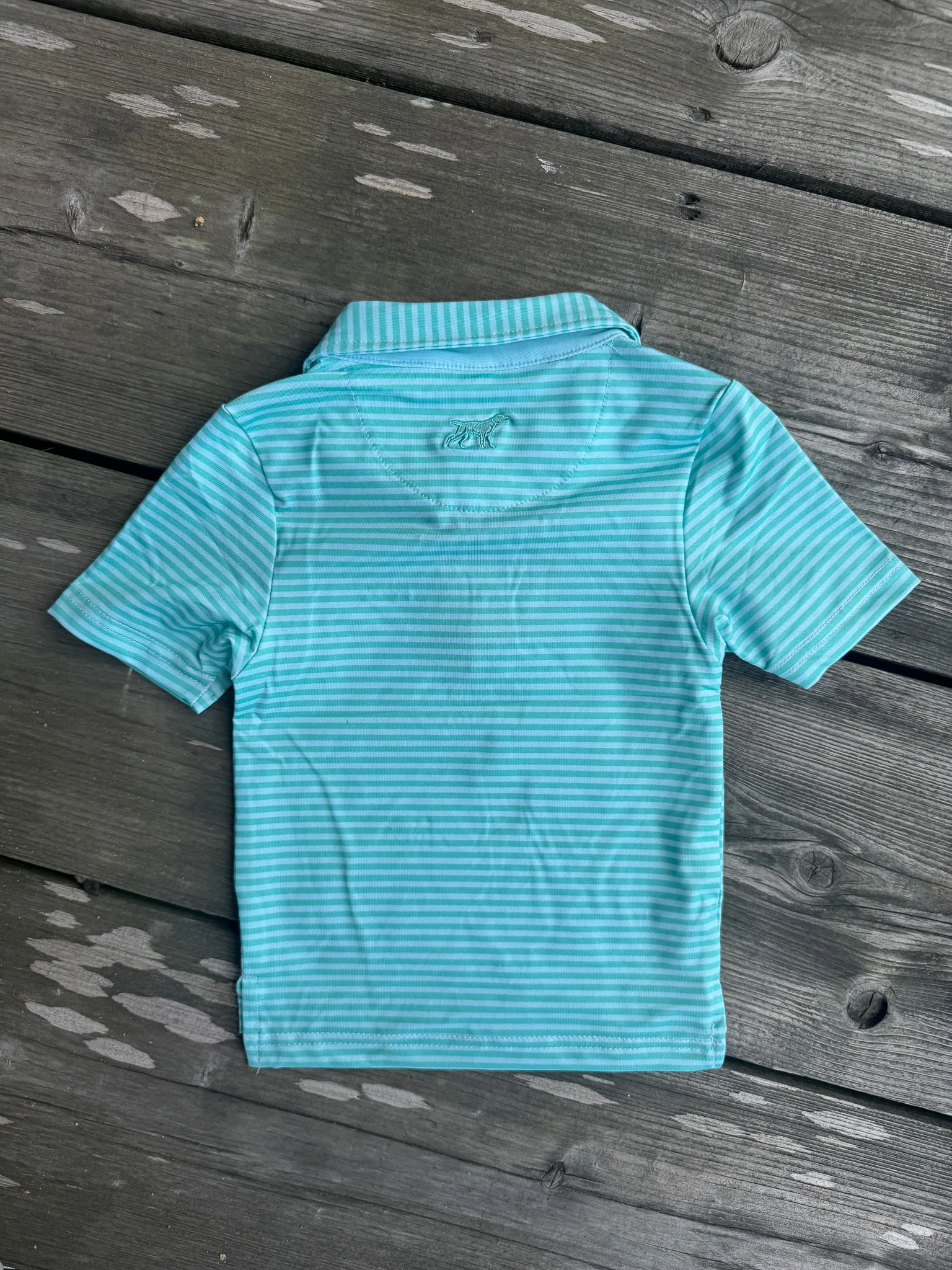 Youth Fieldstone Signature Performance Polo in Seafoam - Image 8