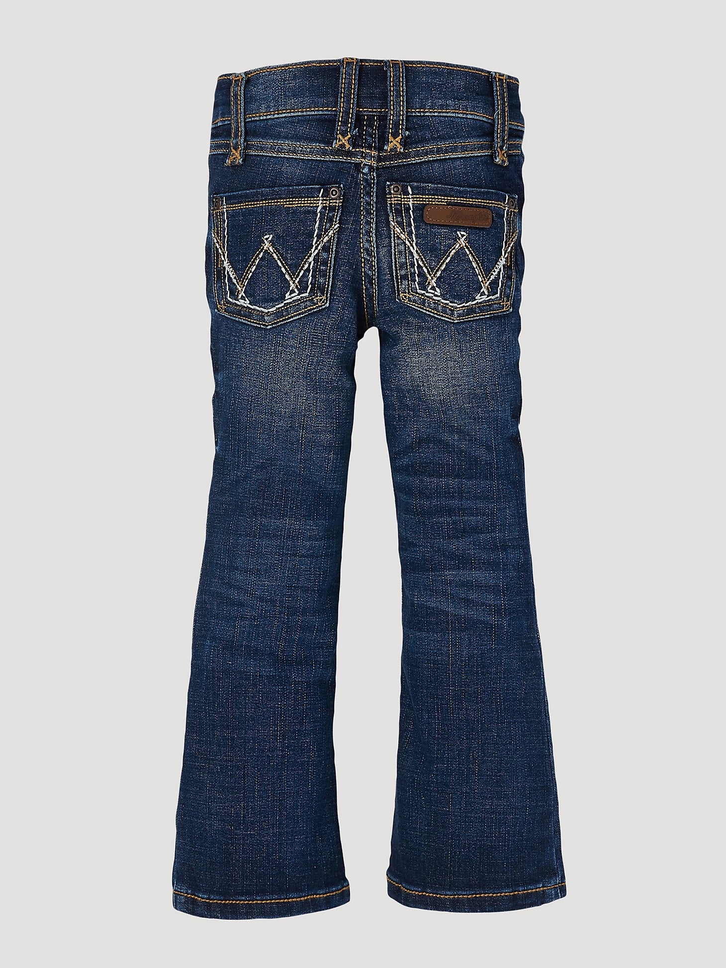 Wrangler Girl's Boot Cut Jean in Medium Blue - Image 3