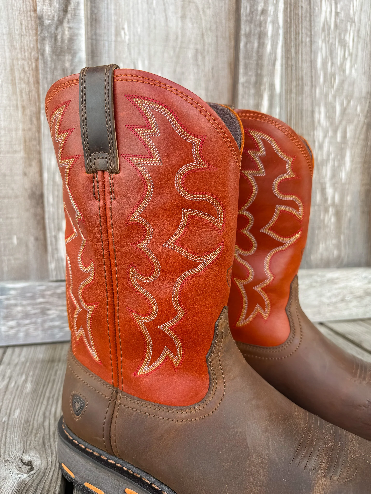Men’s Ariat Workhog Wide Square Toe Work Boots - Image 3