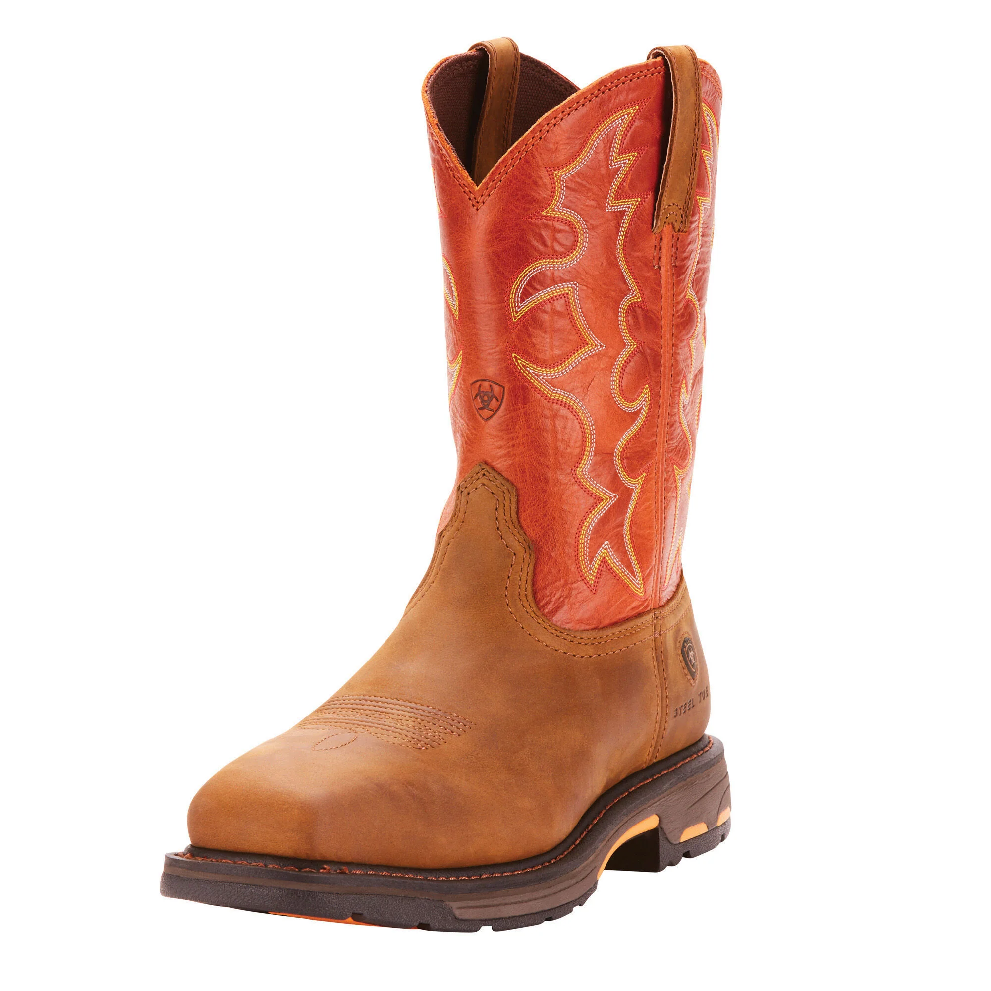 Men's WorkHog Wide Square Toe Steel Toe Work Boot - Image 6