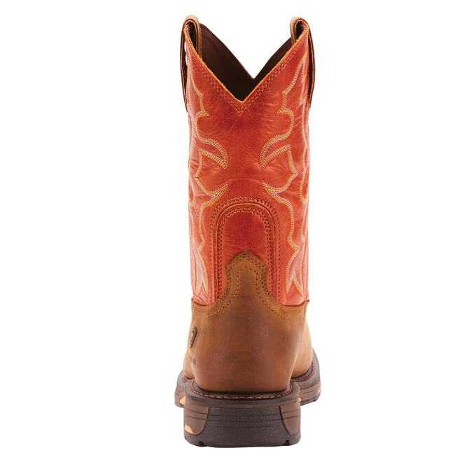 Men's WorkHog Wide Square Toe Steel Toe Work Boot - Image 7