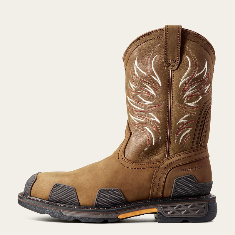 MEN'S ARIAT OVERDRIVE COMPOSITE TOE WORK BOOT - Image 6