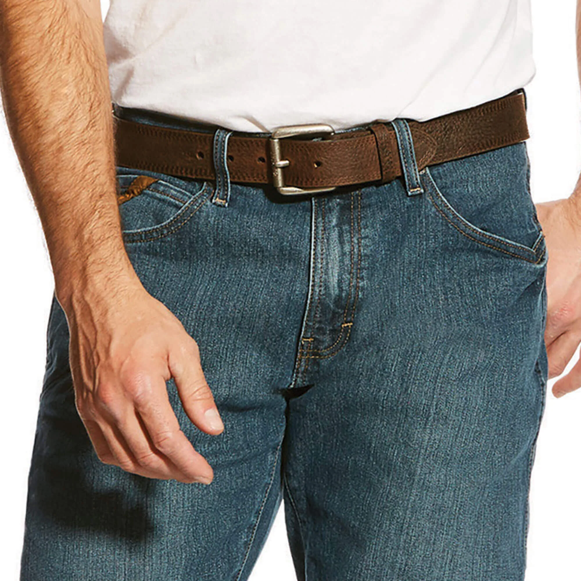 Men's Ariat Rebar M4 Relaxed DuraStretch Basic Boot Cut Jean - Image 3