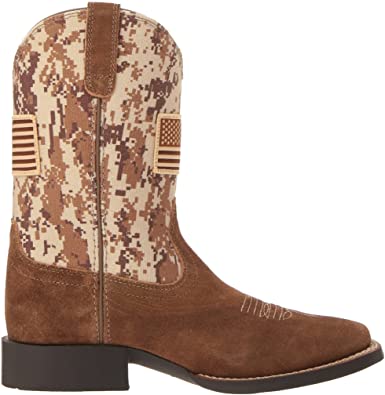 Ariat Youth Patriot Leather Western Boots - Image 3