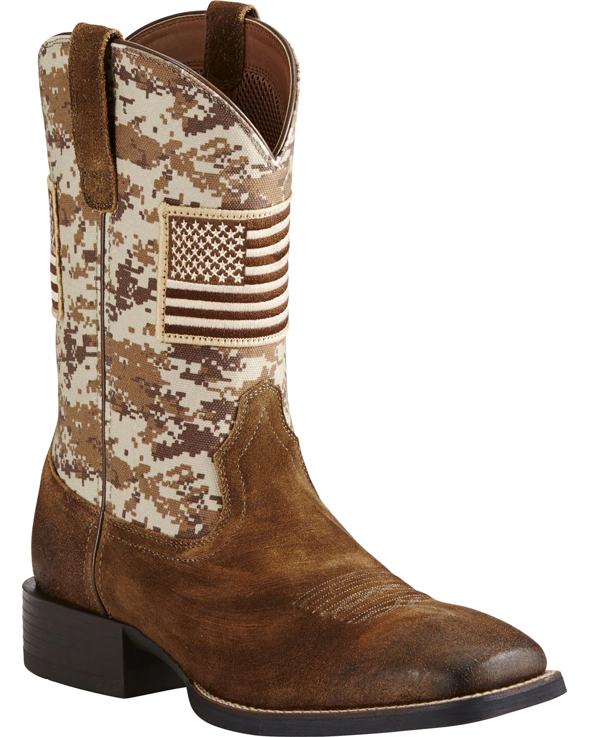 Ariat Youth Patriot Leather Western Boots - Image 7