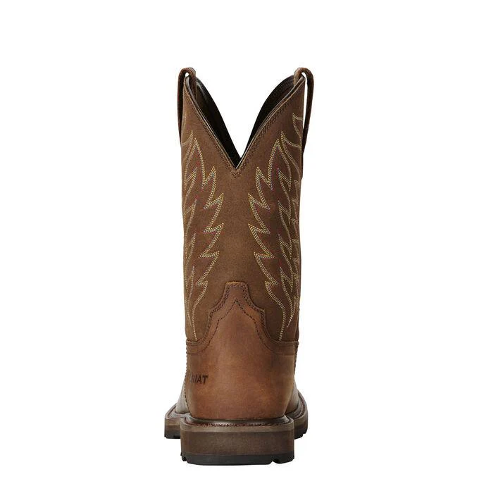 Men's Ariat Groundbreaker Work Boots - Image 8