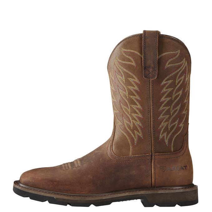 Men's Ariat Groundbreaker Work Boots - Image 9
