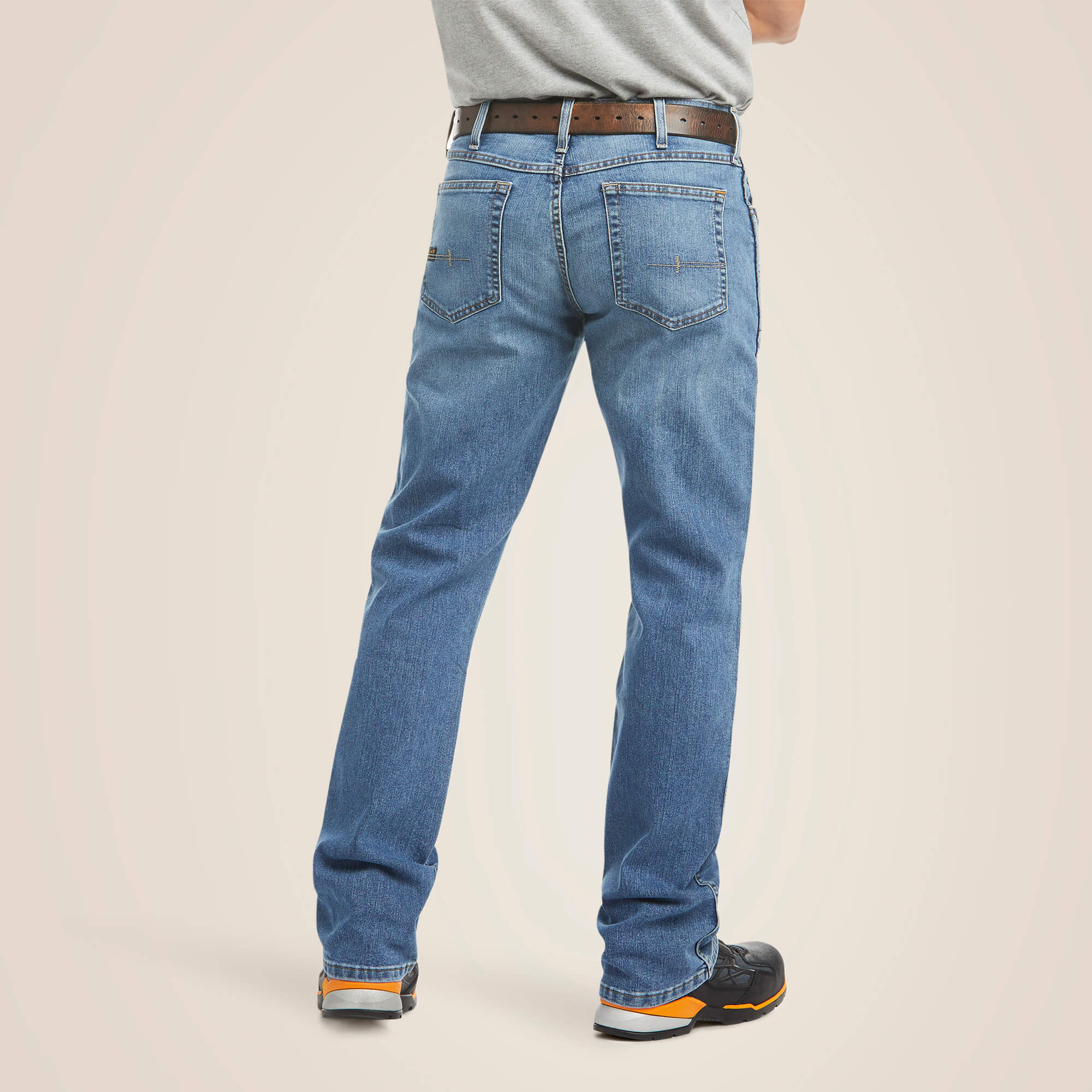 Men's Ariat Rebar m4 Relaxed DuraStretch Basic Boot Cut Jean - Image 2