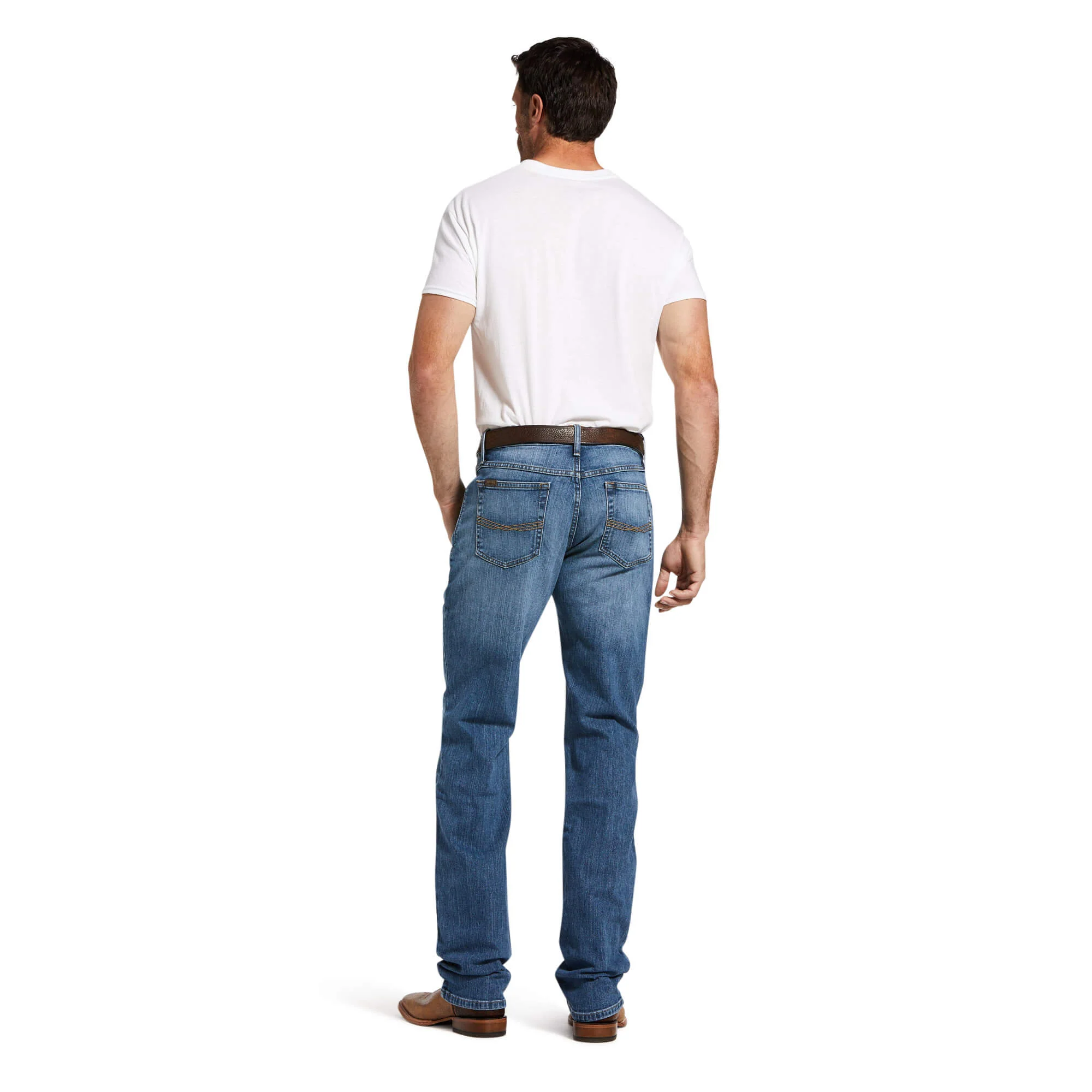 MEN'S ARIAT M2 RELAXED STRETCH LEGACY BOOT CUT JEAN - Image 5