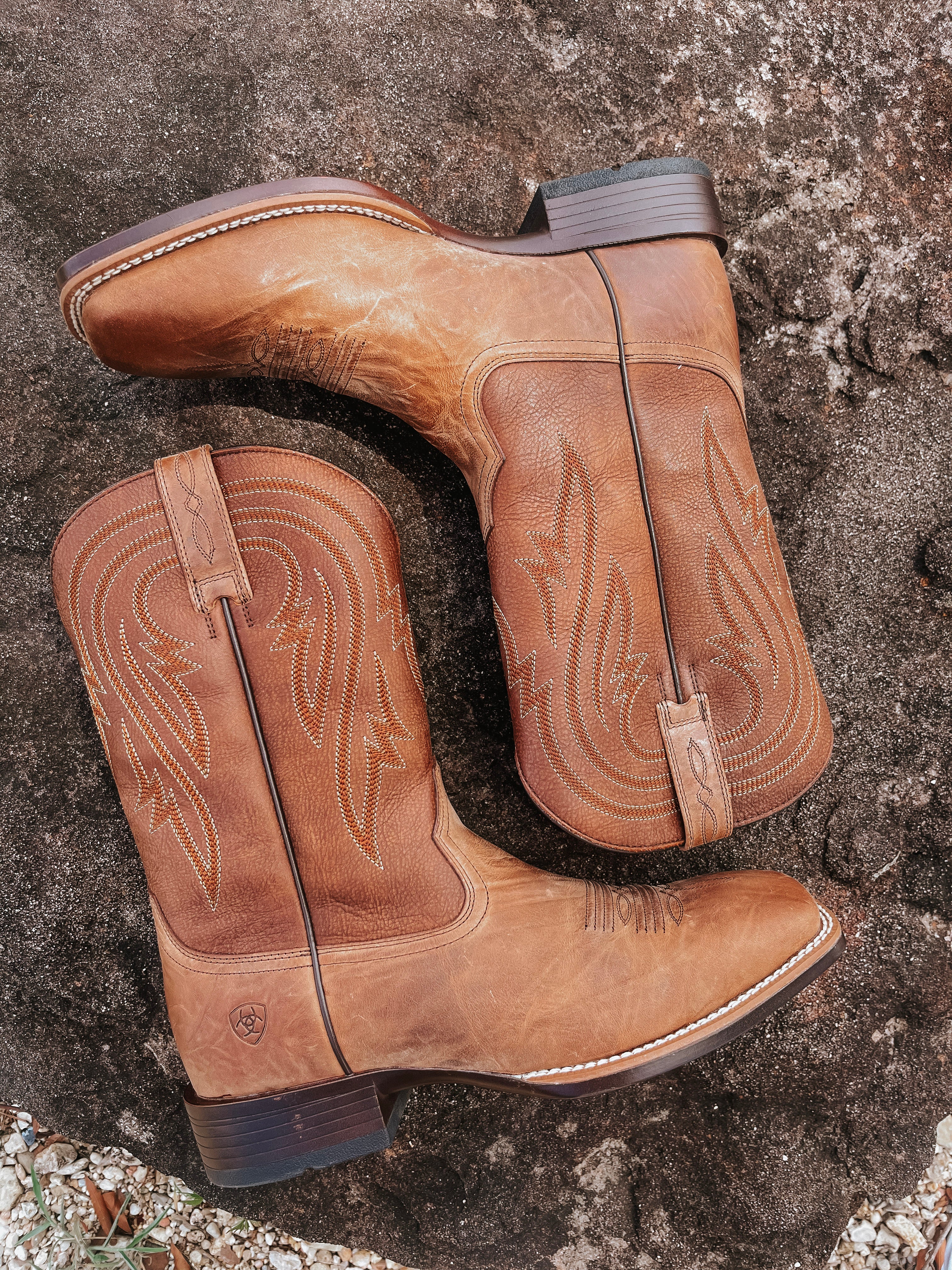 Men's Ariat Plano Western Boots - Image 3