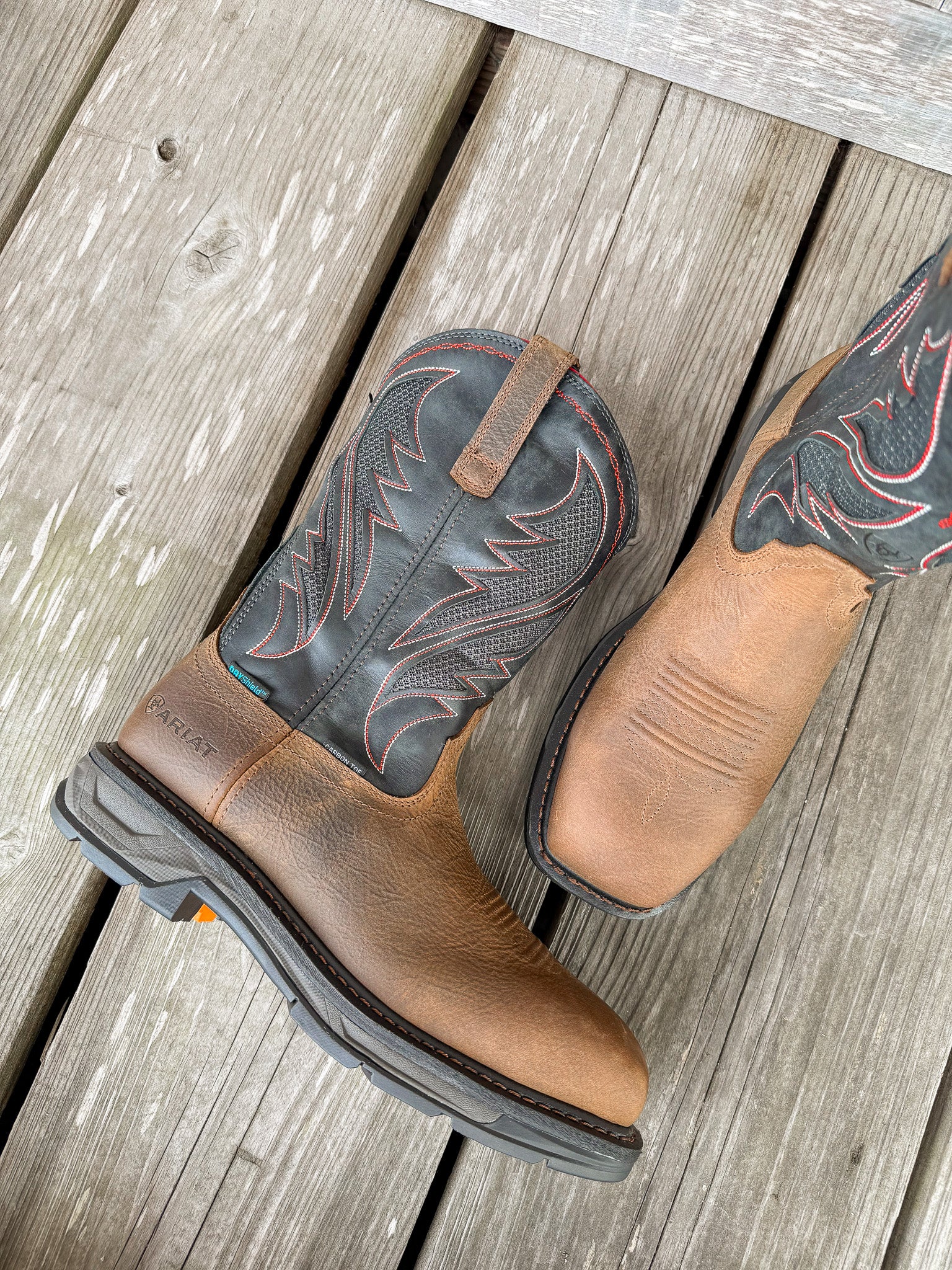 Men's Ariat WorkHog XT VentTEK Waterproof Carbon Toe Work Boot - Image 3