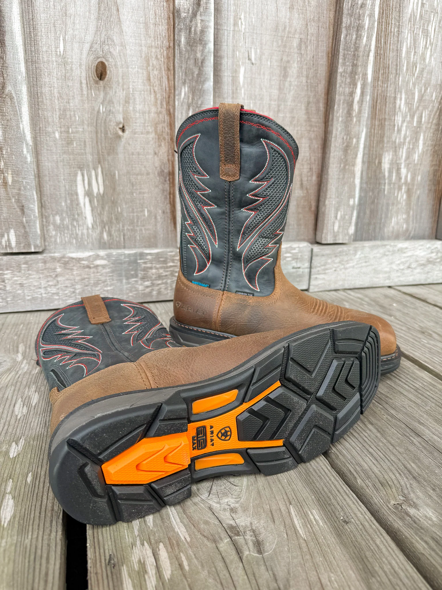 Men's Ariat WorkHog XT VentTEK Waterproof Carbon Toe Work Boot - Image 4