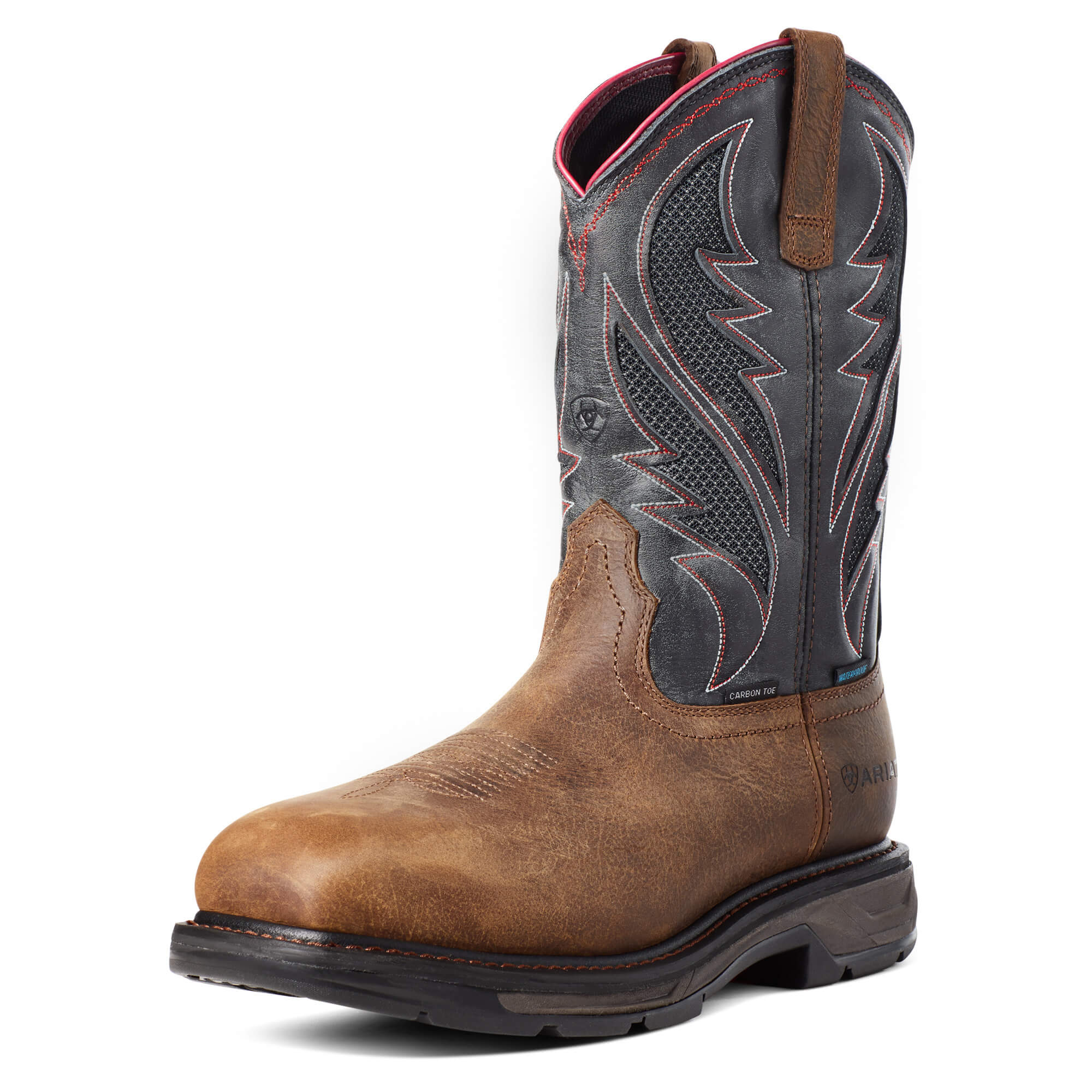 Men's Ariat WorkHog XT VentTEK Waterproof Carbon Toe Work Boot - Image 6