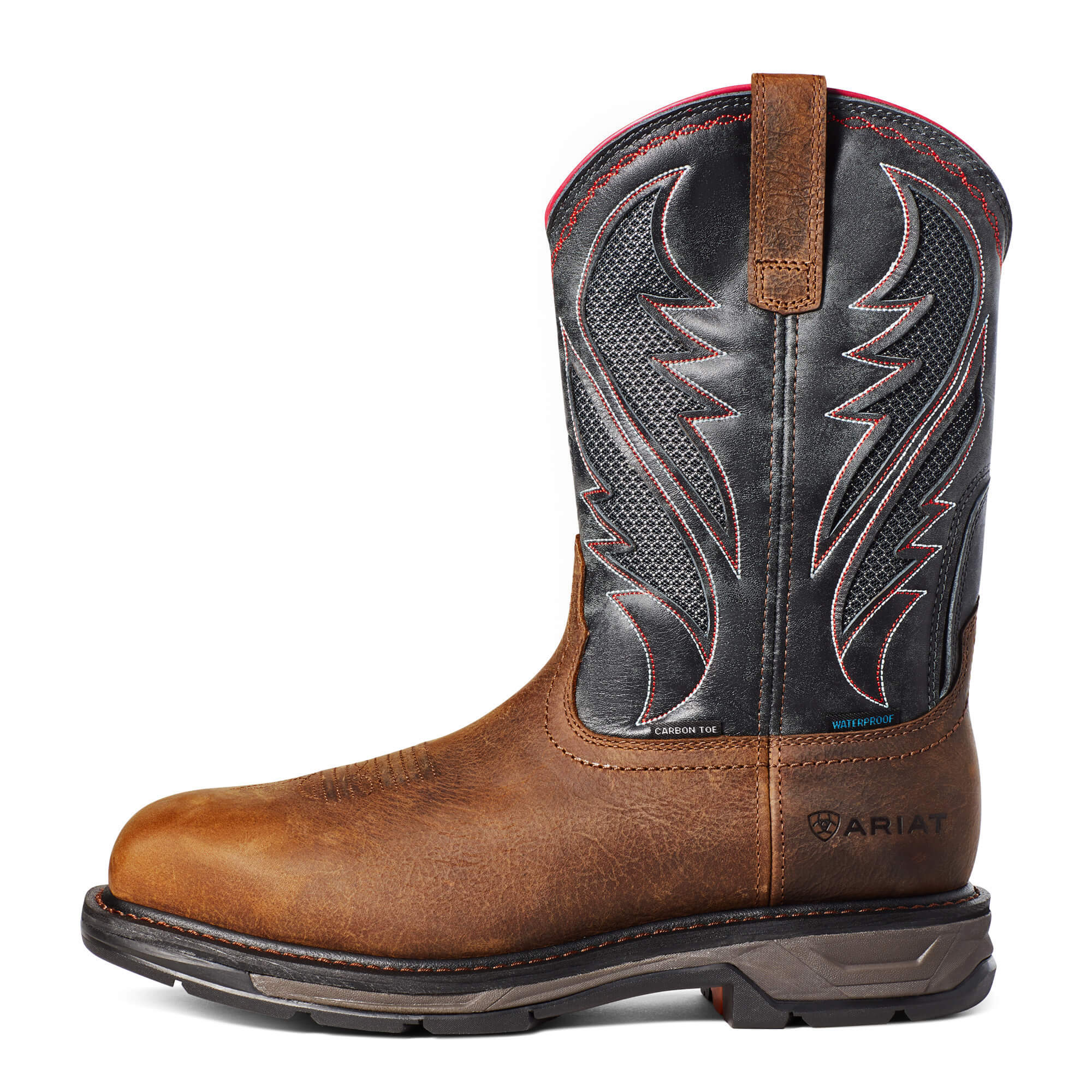 Men's Ariat WorkHog XT VentTEK Waterproof Carbon Toe Work Boot - Image 7