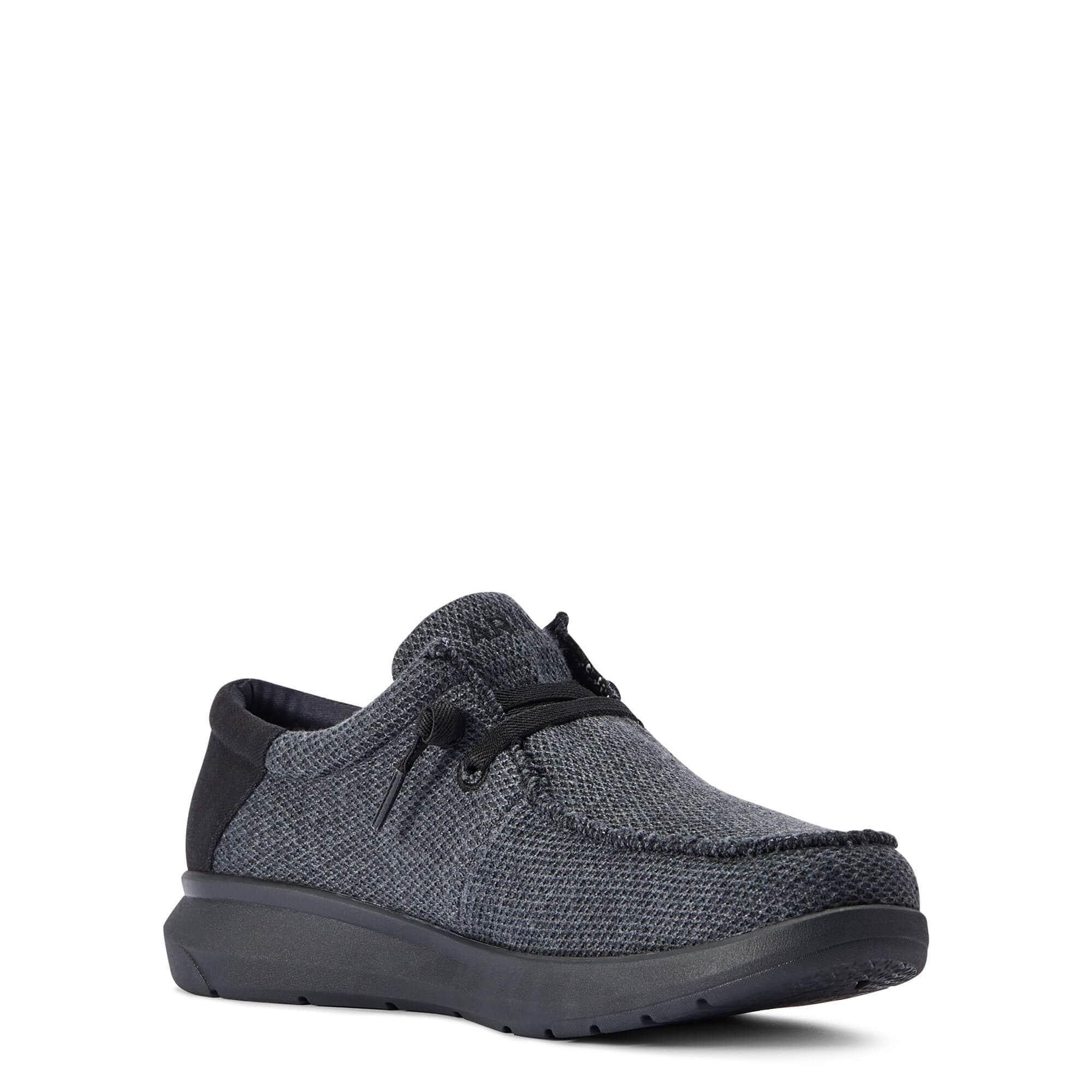 Men's Ariat Hilo Heathered Smoke - Image 3