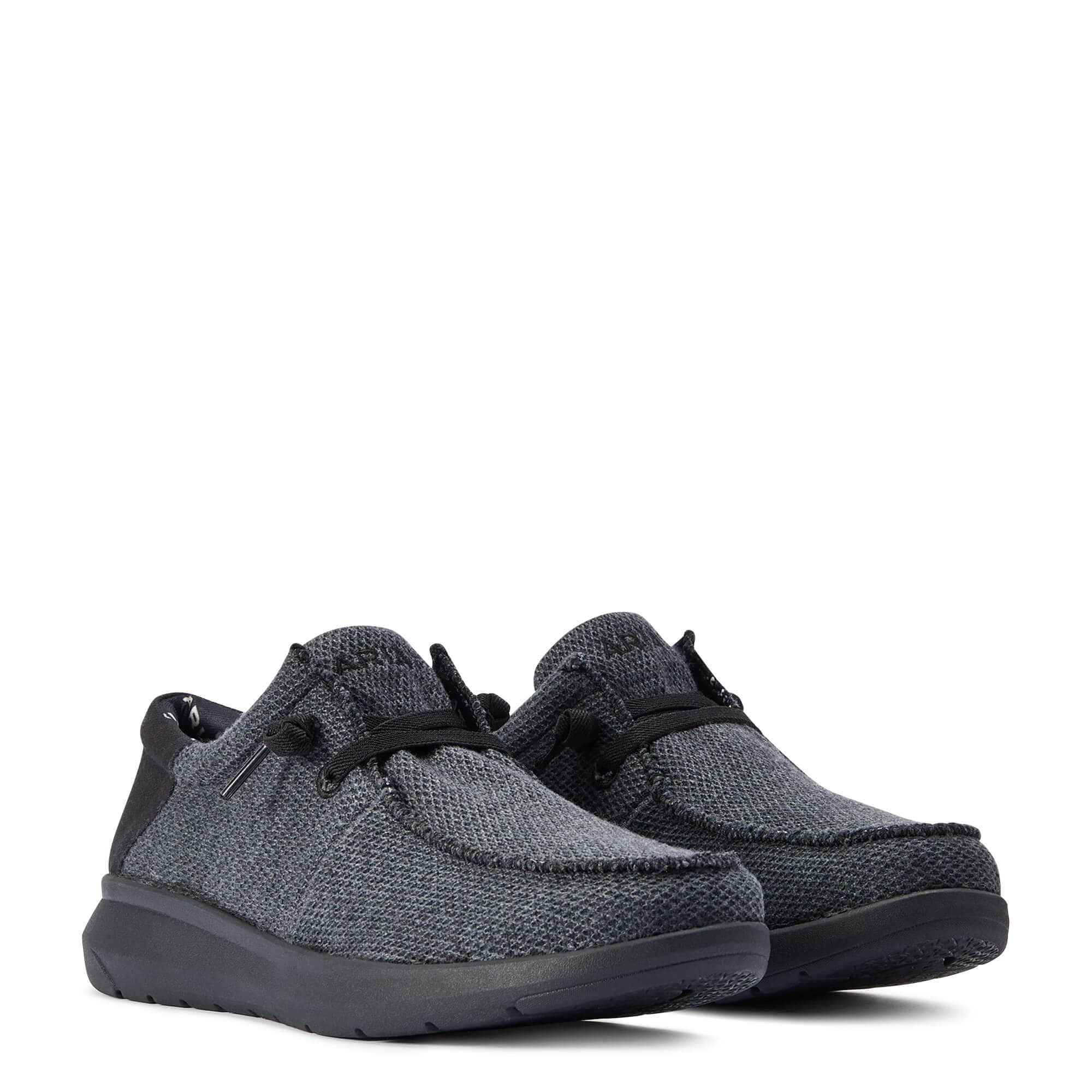 Men's Ariat Hilo Heathered Smoke - Image 8