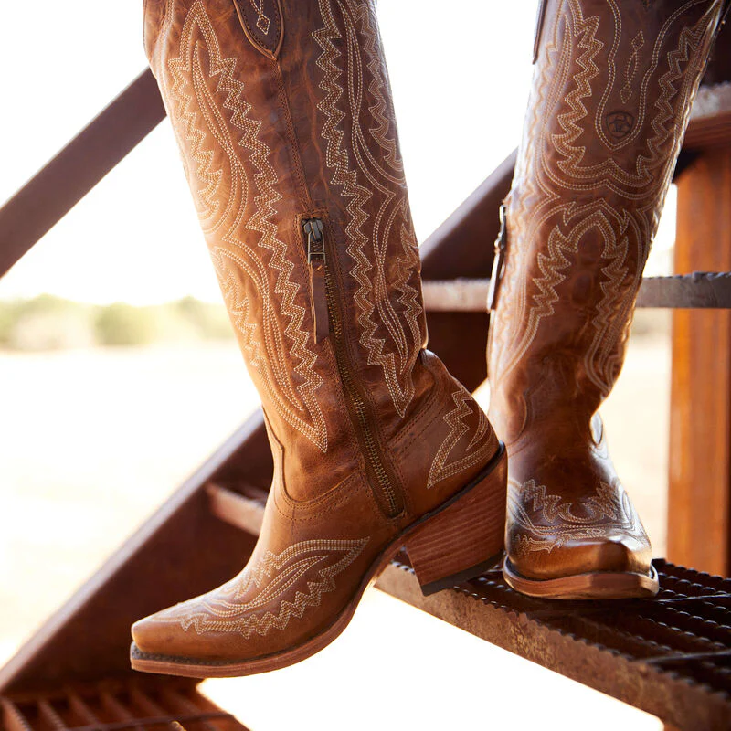 Ariat Women's Casanova Western Boots in Shades of Grain - Image 14