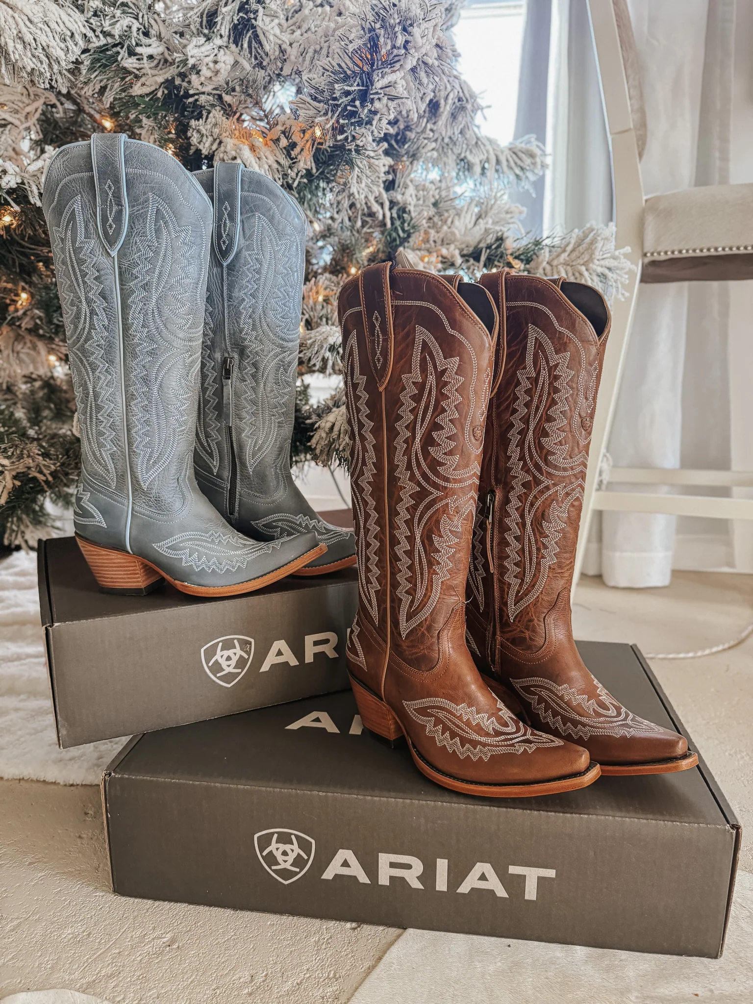 Ariat Women's Casanova Western Boots in Shades of Grain - Image 19