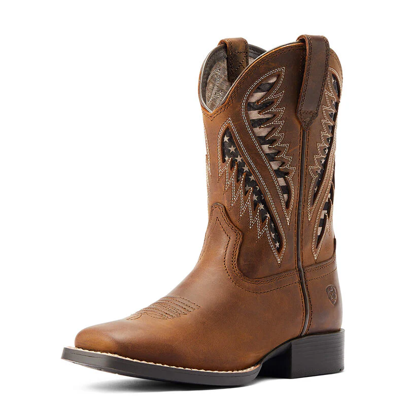 Youth Ariat Quickdraw VentTEK Western Boots - Image 7