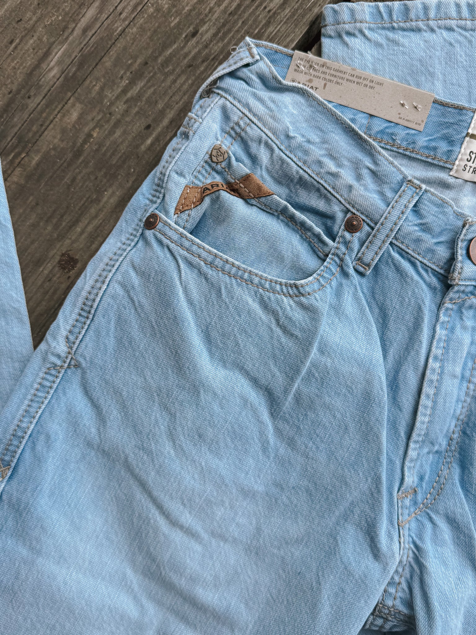 Men's Ariat M5 Straight Eli Straight Jean - Image 10