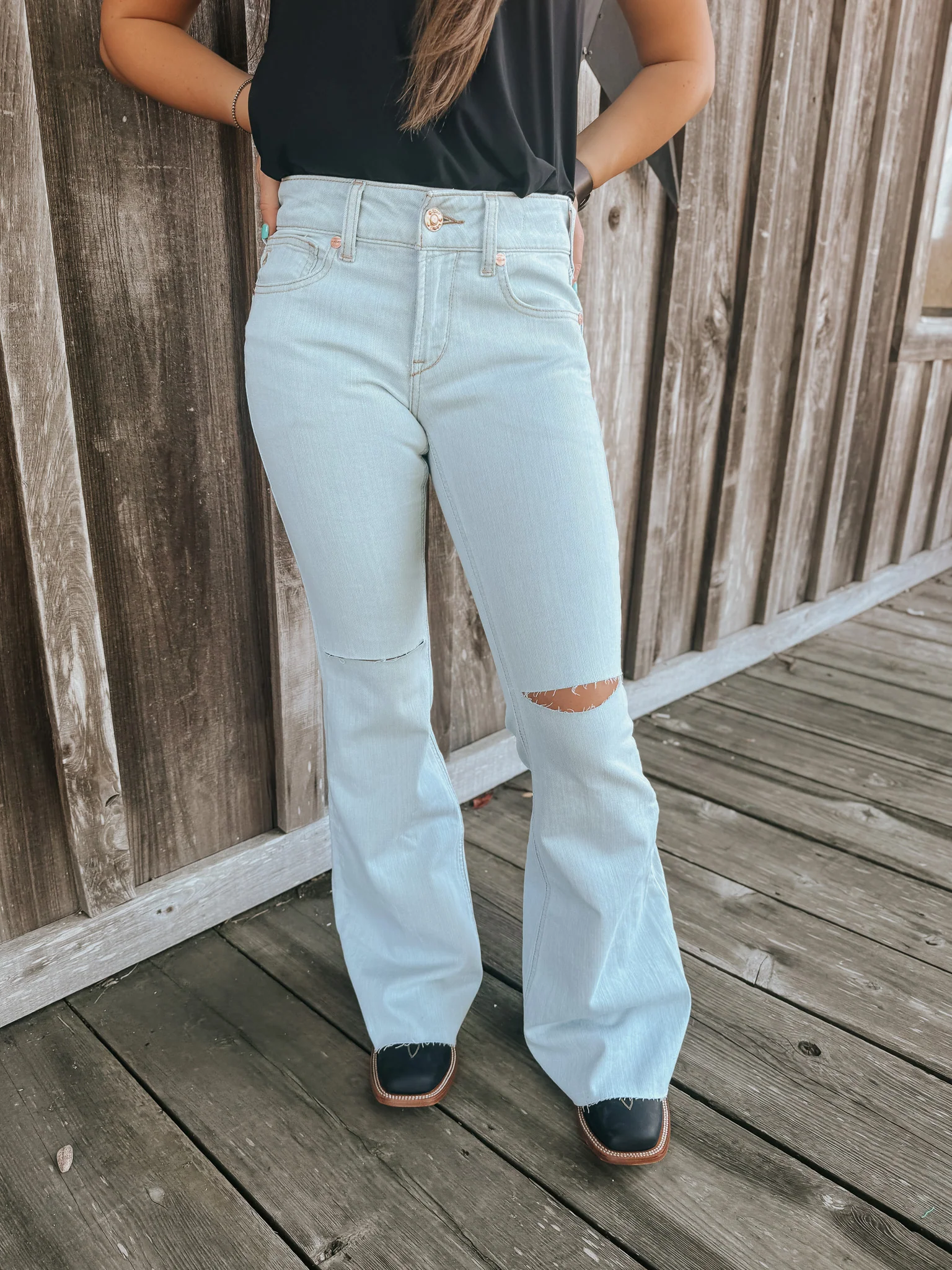 Women's Ariat Perfect Rise Ophelia Flare - Image 15