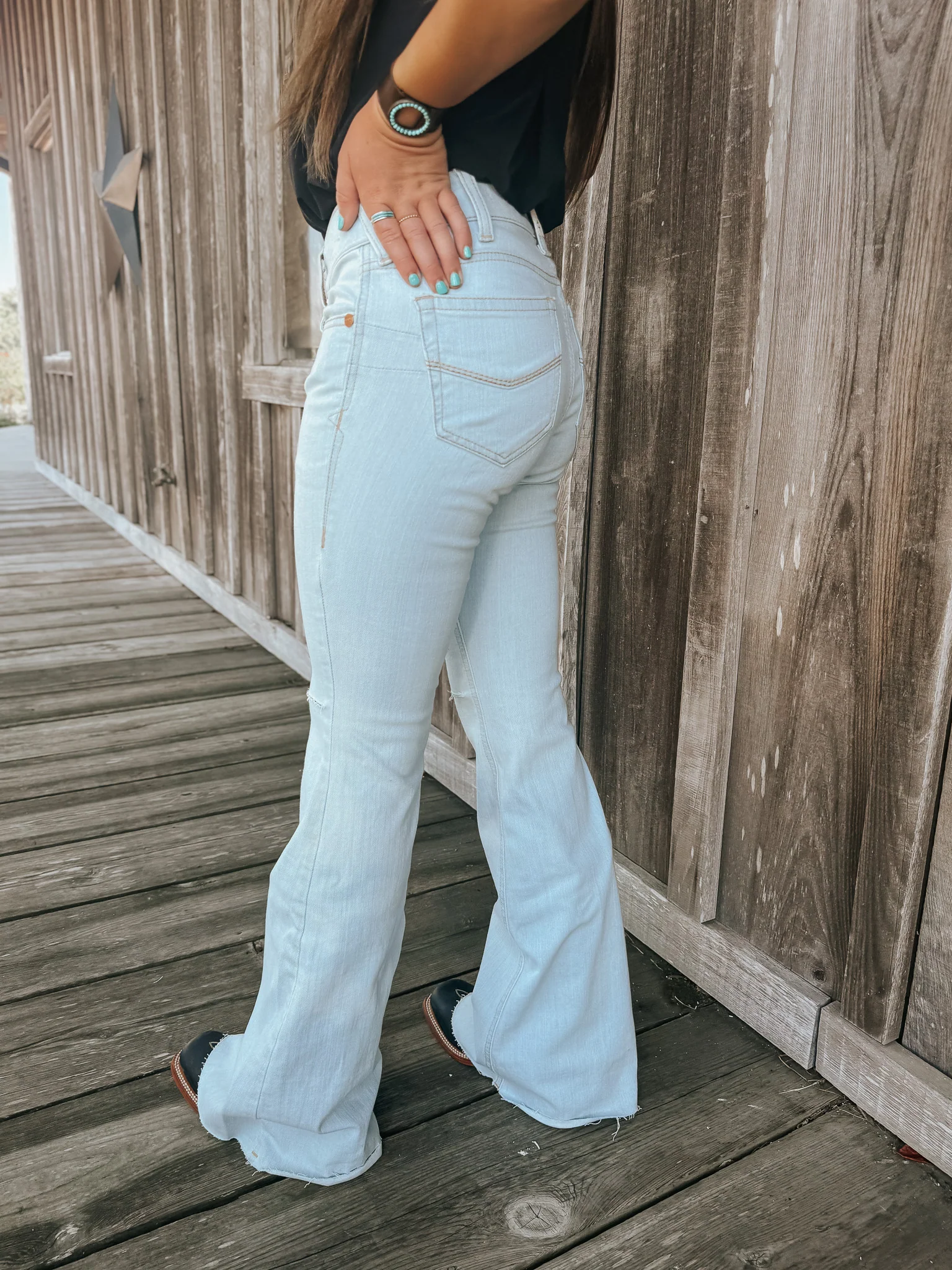 Women's Ariat Perfect Rise Ophelia Flare - Image 17
