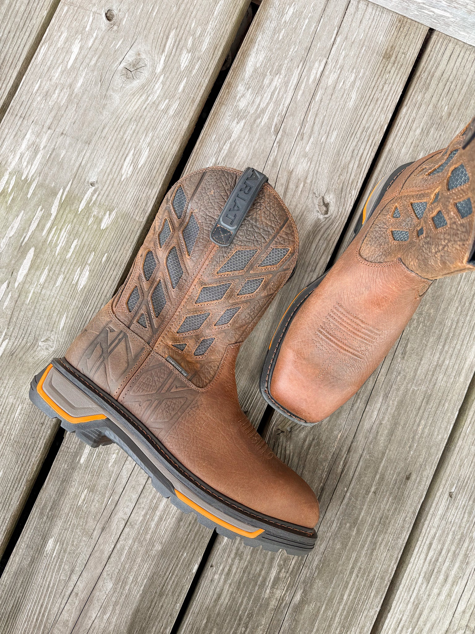 Men's Ariat Big Rig Tread VentTEK Composite Toe Work Boot - Image 4