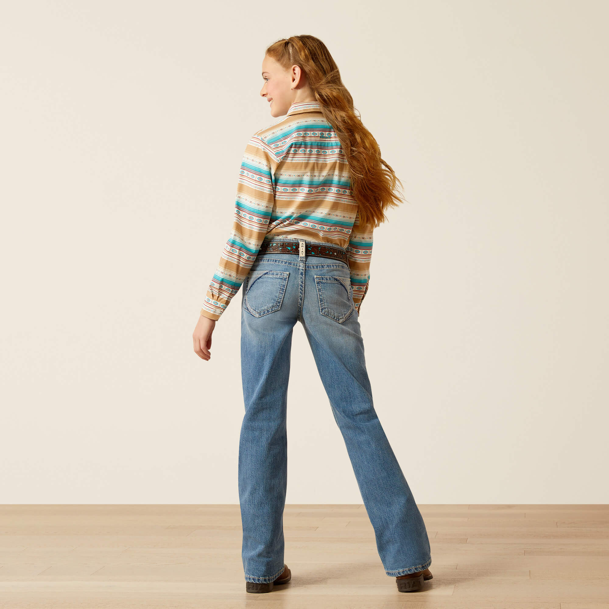 Ariat Girl's Lydia Boot Cut Jeans - Image 2