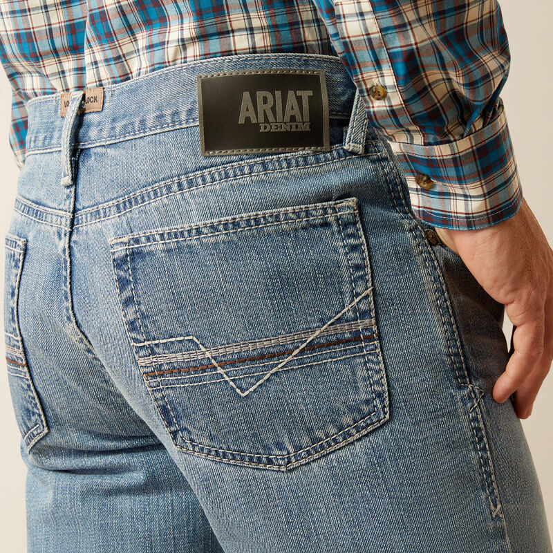 Men's Ariat M1 Vintage Kelvin Straight Leg Jeans - Image 5