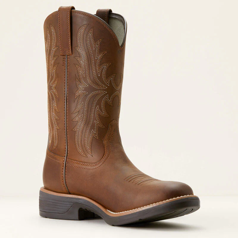 Men's Ariat Ridgeback Round Toe Cowboy Boot - Image 11