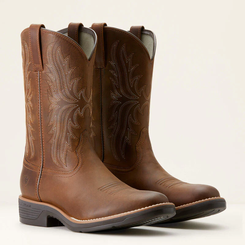 Men's Ariat Ridgeback Round Toe Cowboy Boot - Image 12