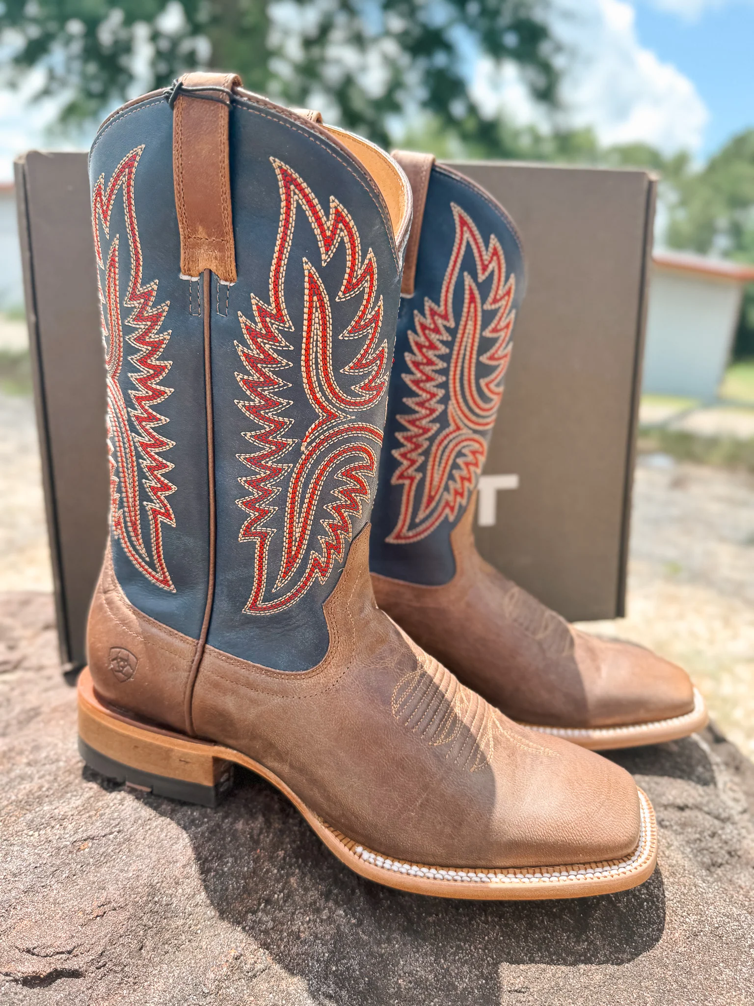 Men's Ariat Tanglewood Western Boots - Image 7