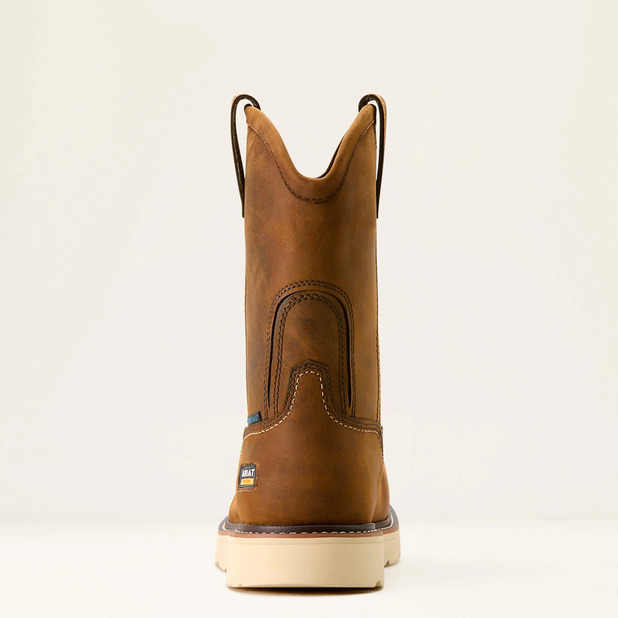 Men's Ariat Rebar Wedge Pull-On Waterproof Composite Toe Work Boot - Image 10