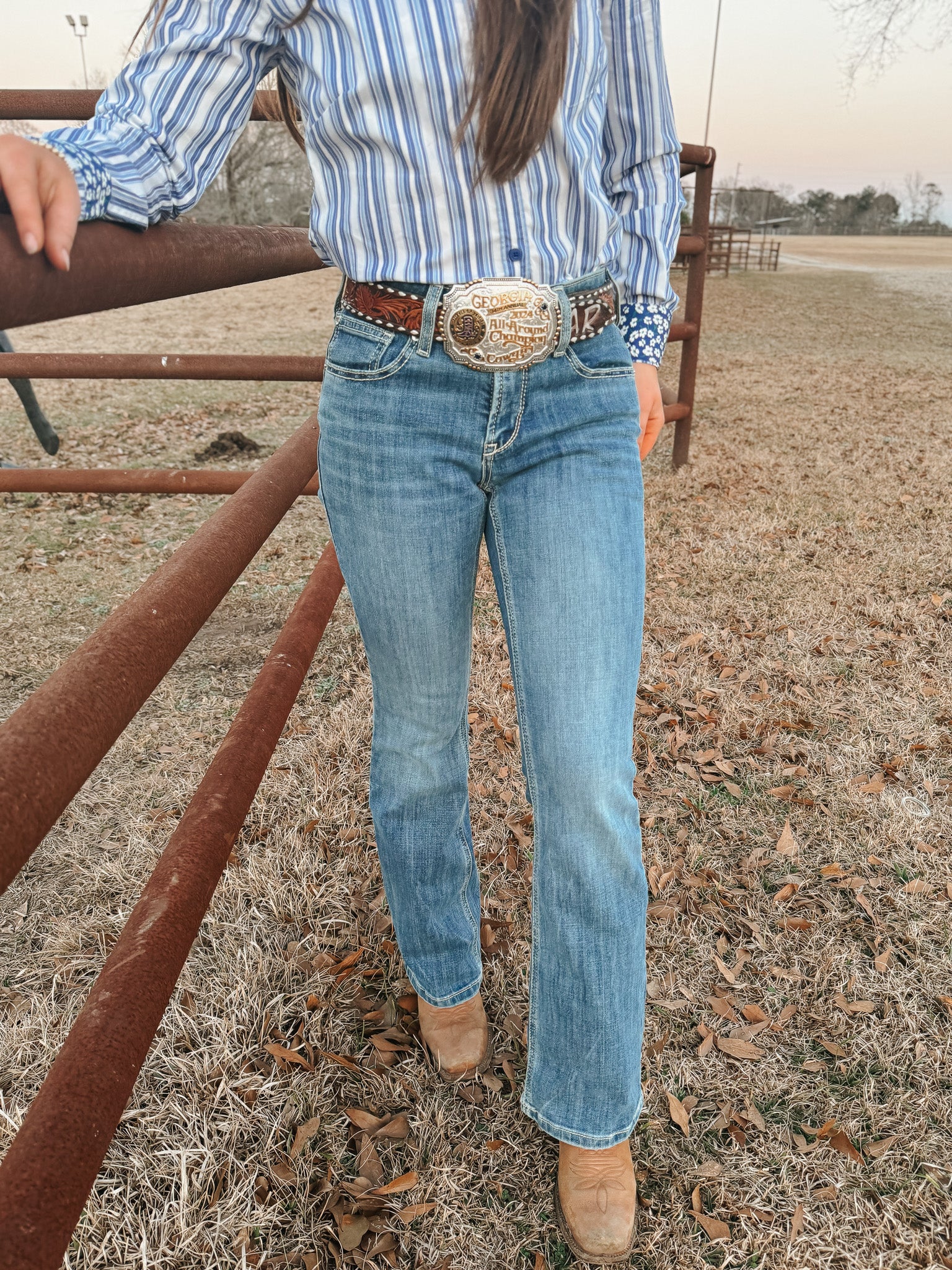 Ariat Women's Perfect Rise Naz Boot Cut Jeans - Image 4