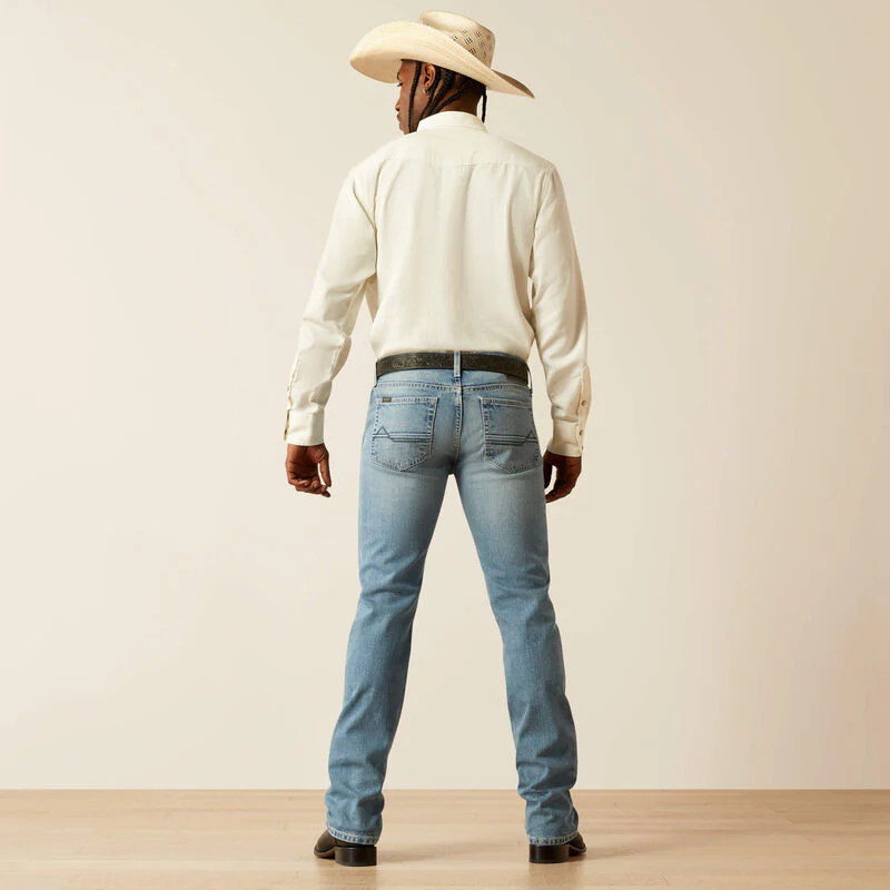 Men's Ariat M7 Slim Ethan Straight Leg Jeans - Image 2
