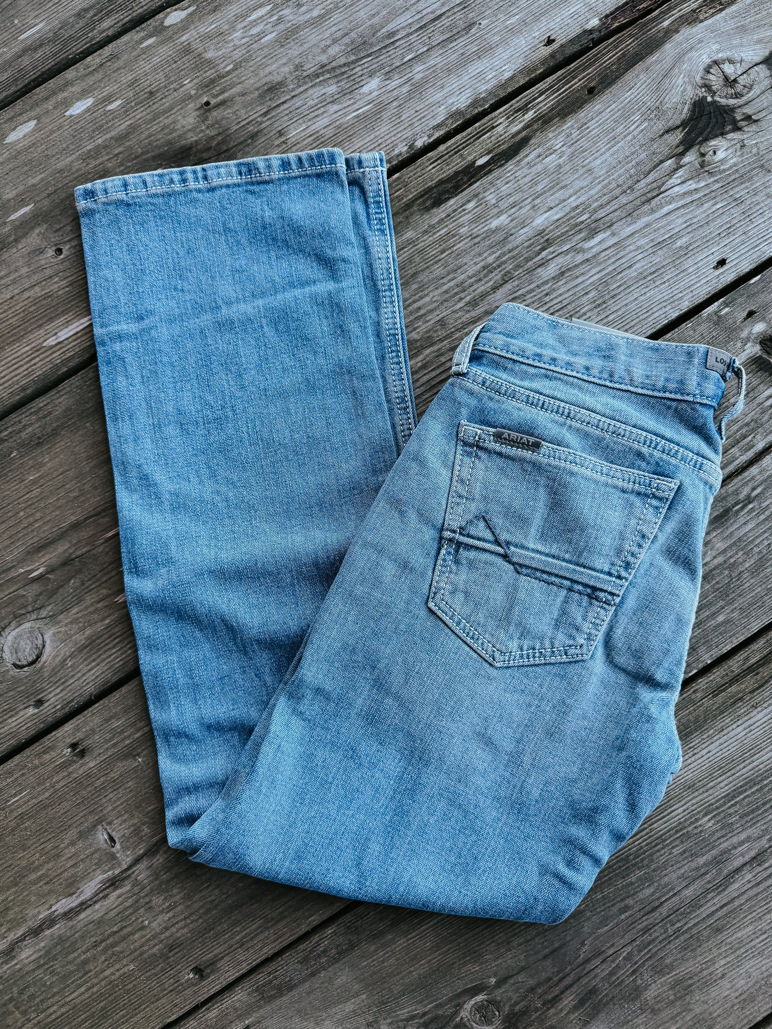 Men's Ariat M7 Slim Ethan Straight Leg Jeans - Image 7