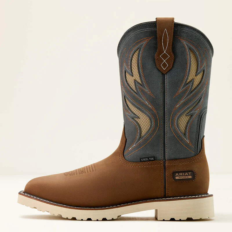 Men's Ariat Activator VentTEK Square Steel Toe Work Boots - Image 10