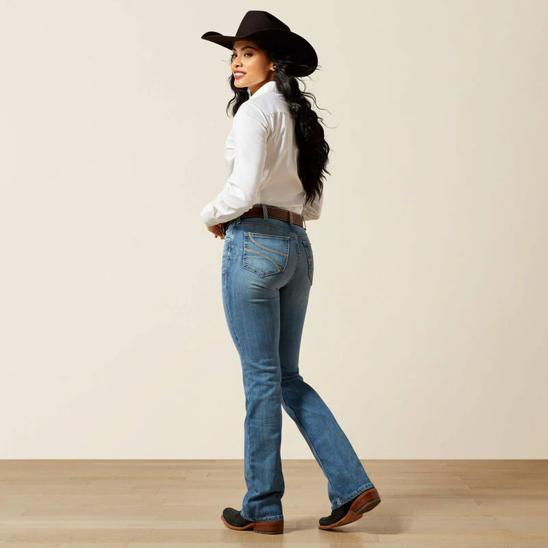 Women's Ariat High Rise Rowyn Boot Cut Jeans - Image 8