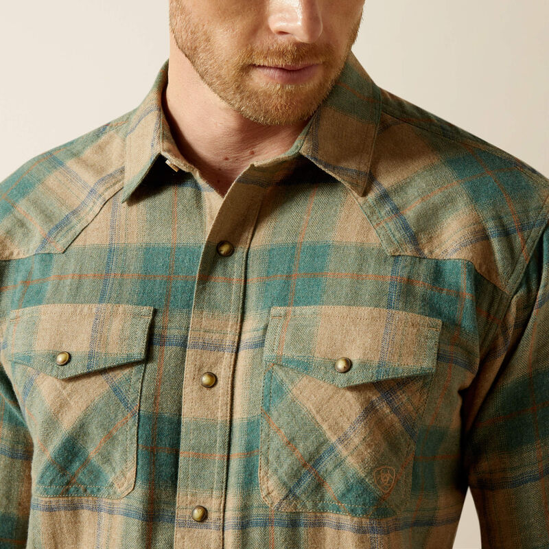 Men's Ariat Huxlee Retro Fit Shirt - Image 4