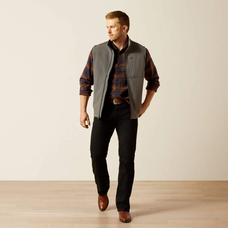 Men's Ariat Vernon Softshell Vest - Image 4