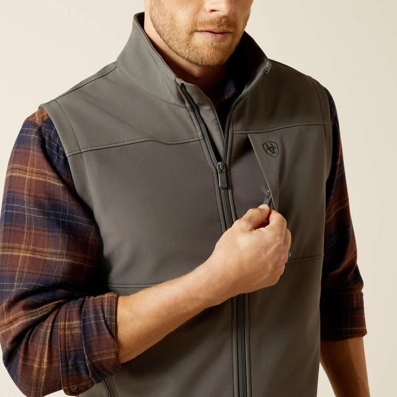 Men's Ariat Vernon Softshell Vest - Image 5