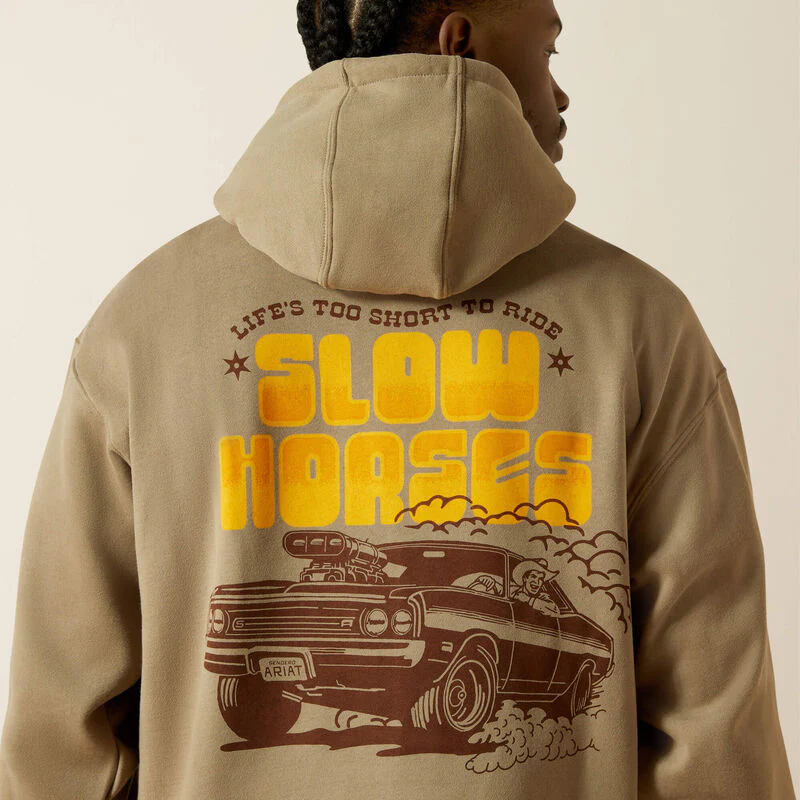 Men's Ariat Sendero Slow Horses Hoodie - Image 8