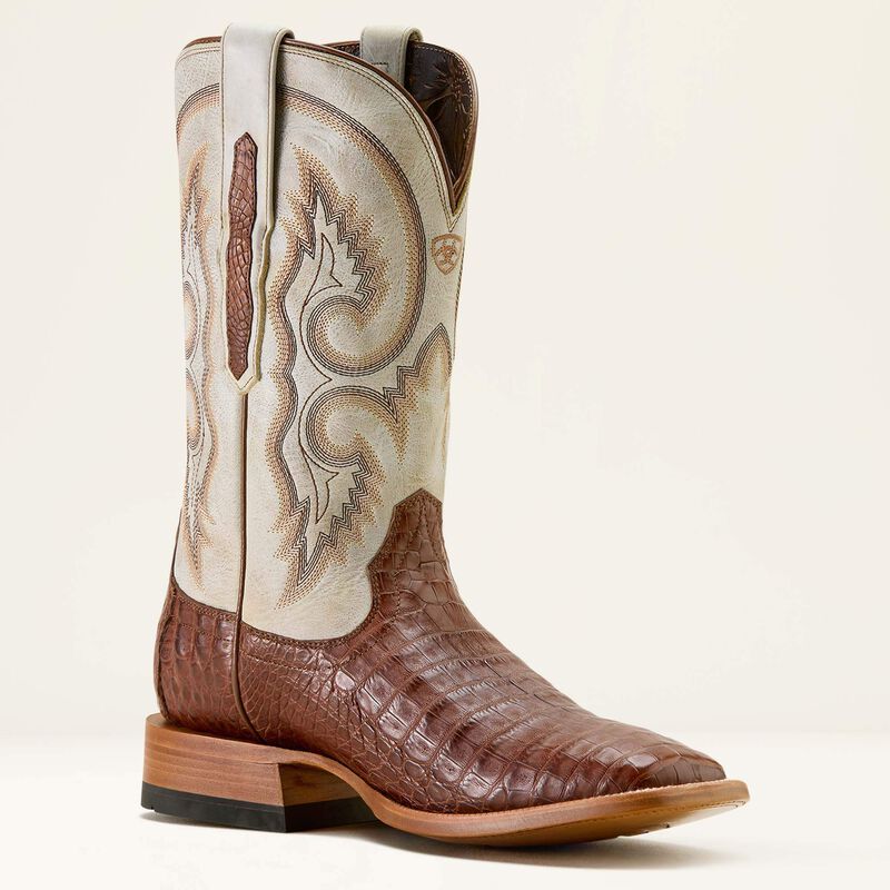 Men's Ariat Classic Callen Wide Square Toe Western Boots - Image 9
