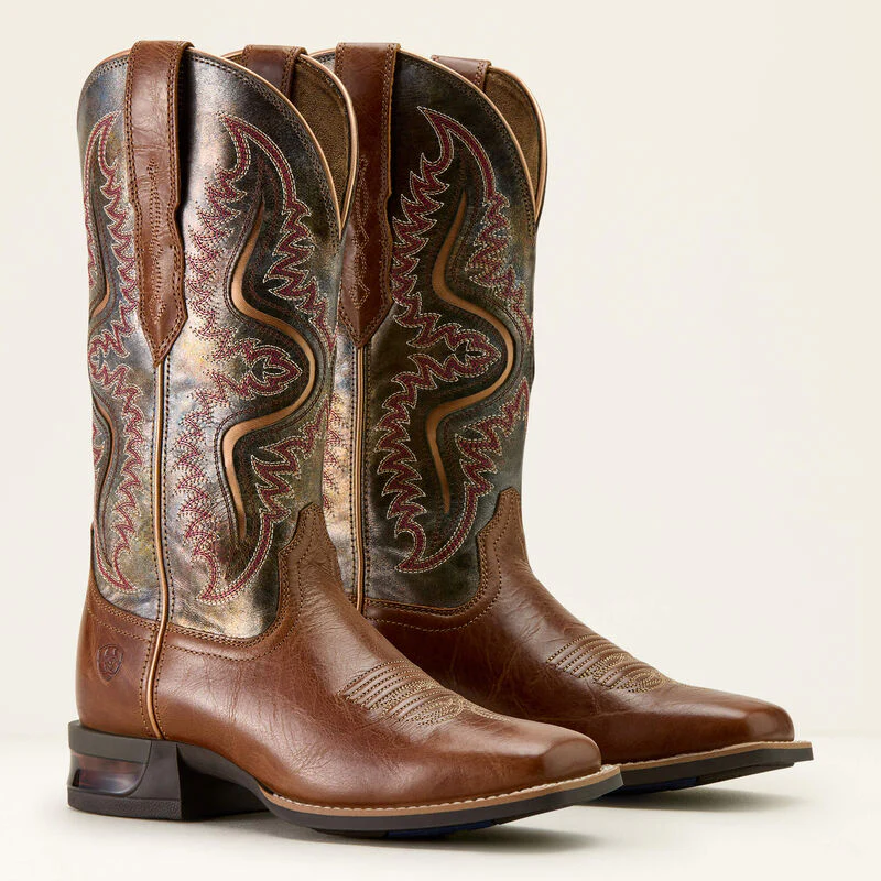 Women's Ariat Captivate Wide Square Toe Western Boots - Image 19