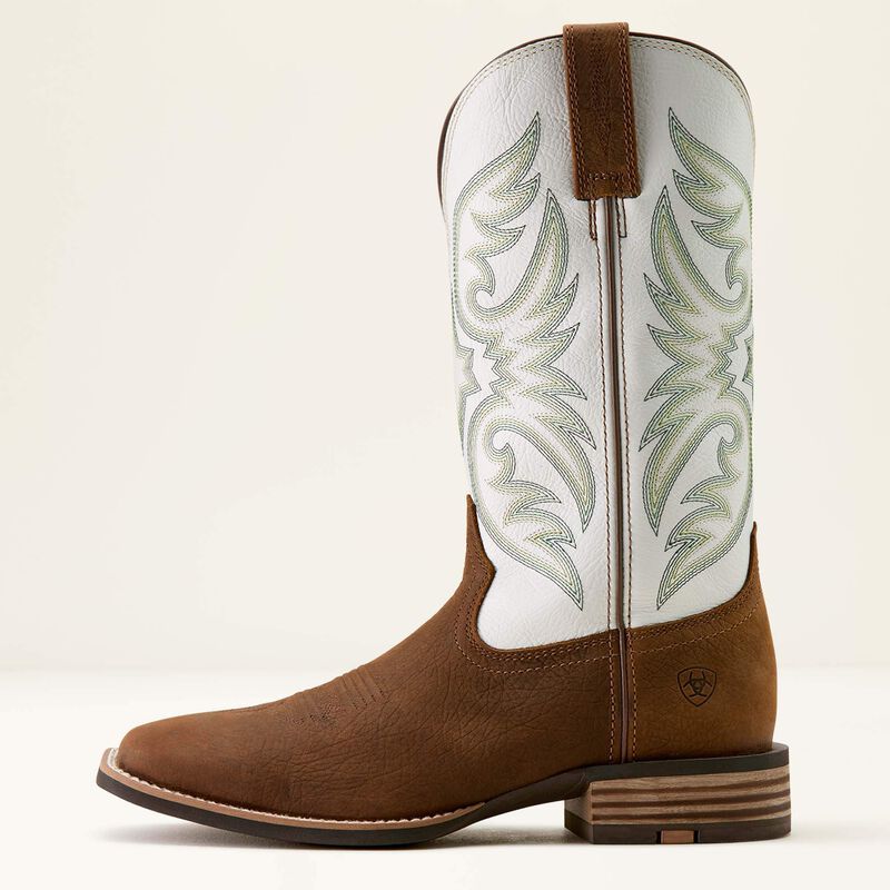 Men's Ariat Ricochet Wide Square Toe Cowboy Boots - Image 11