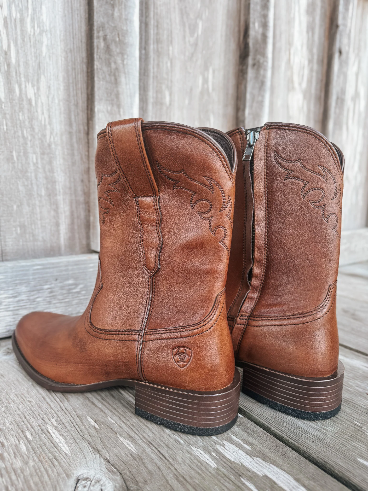 Men's Ariat Sonoro Roper Toe Western Boots - Image 4