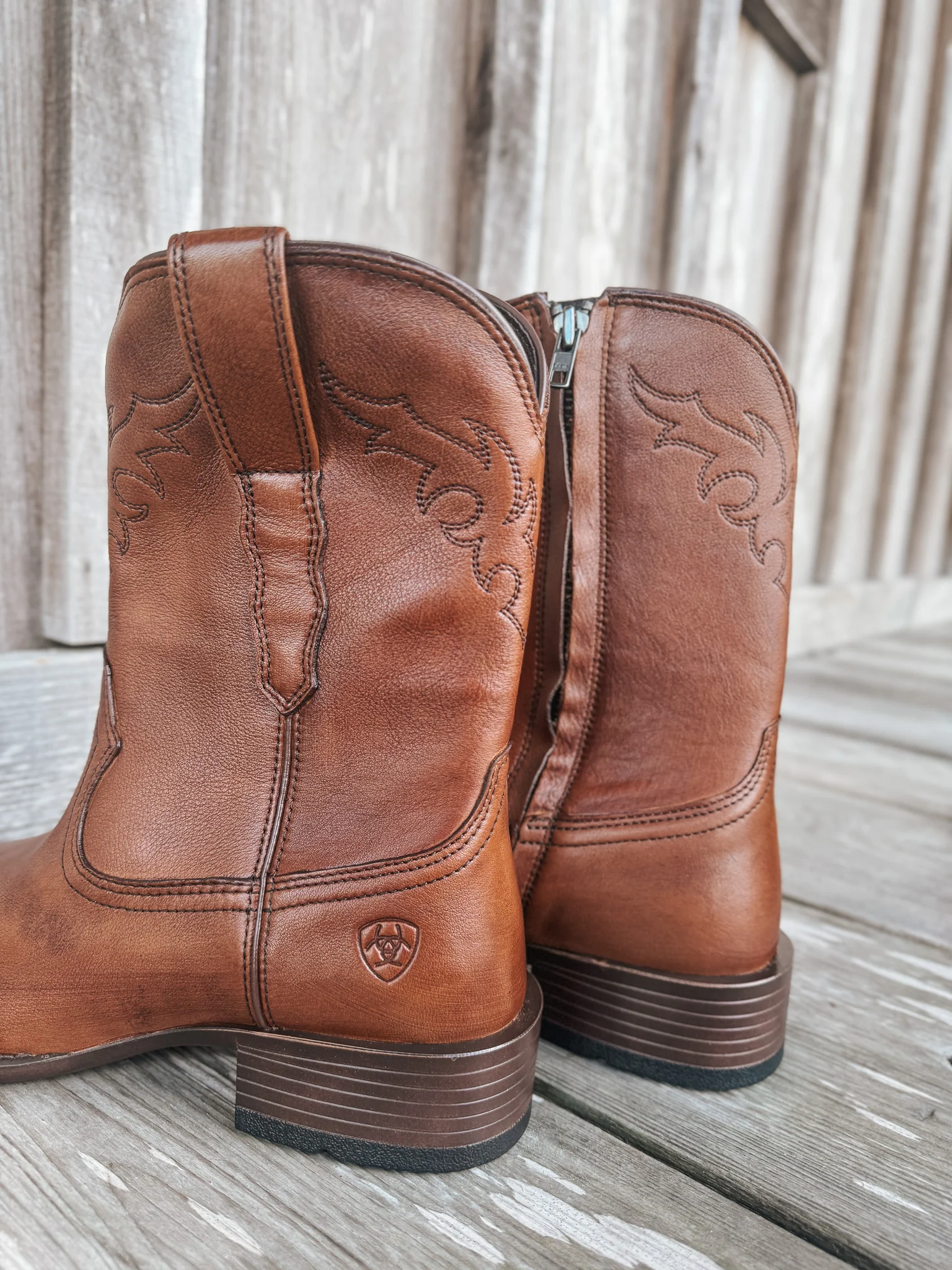 Men's Ariat Sonoro Roper Toe Western Boots - Image 5