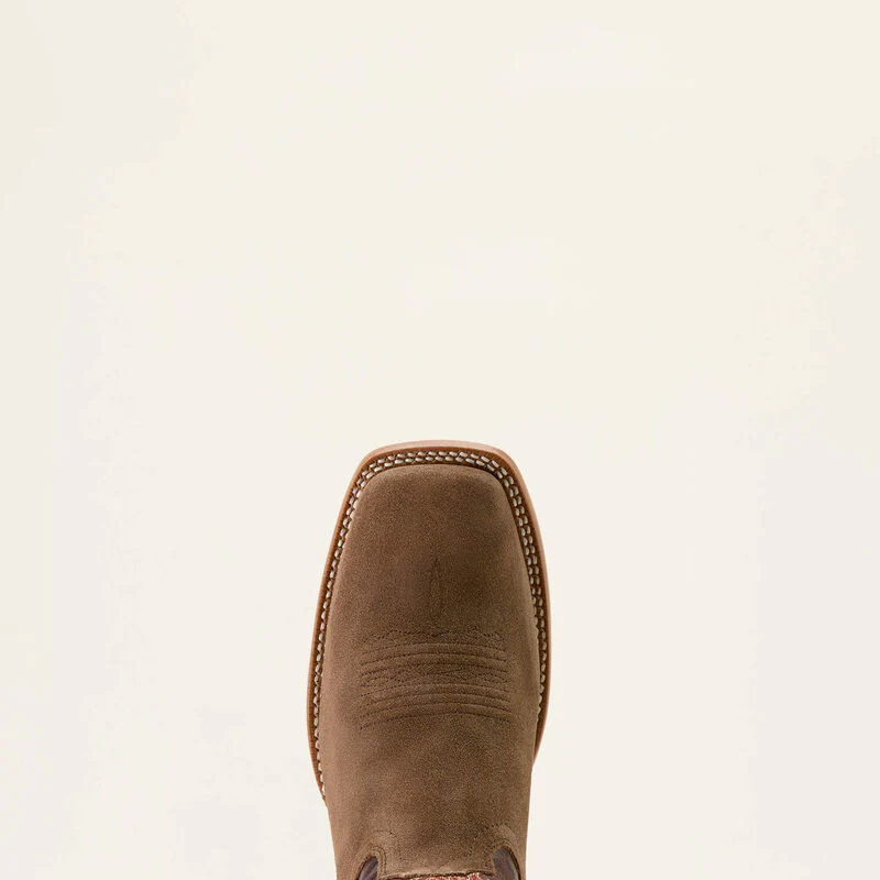 Men's Ariat Circuit Gritty Wide Square Toe Cowboy Boots - Image 13