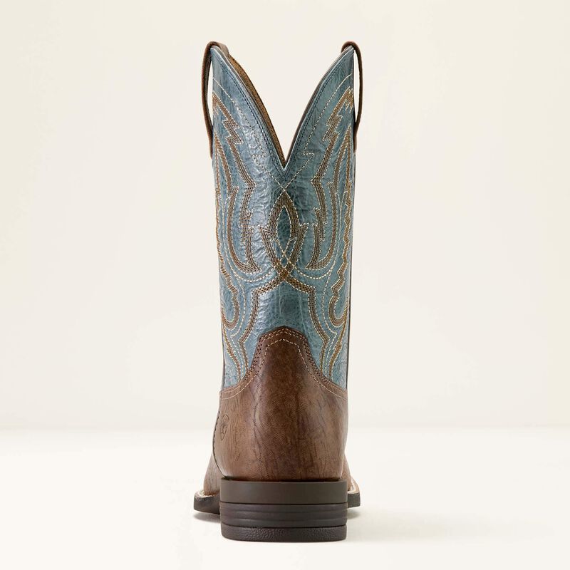 Men's Ariat Steadfast Wide Square Toe Cowboy Boots - Image 5