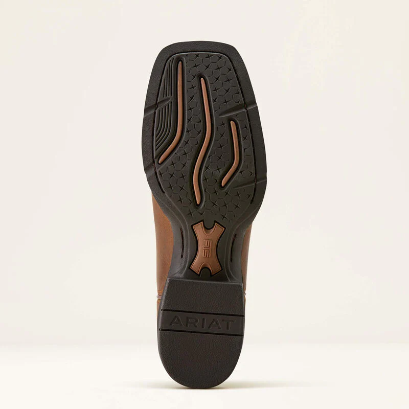 Women's Ariat Round Up Filly Wide Square Toe Western Boots - Image 11